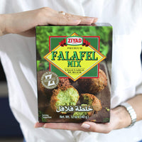 Ziyad Falafel Dry Mix, Non-GMO, Gluten-Free, vegan, 100% All-Natural, No Additives, No Preservatives, Veggie Burger Mix, 12 oz