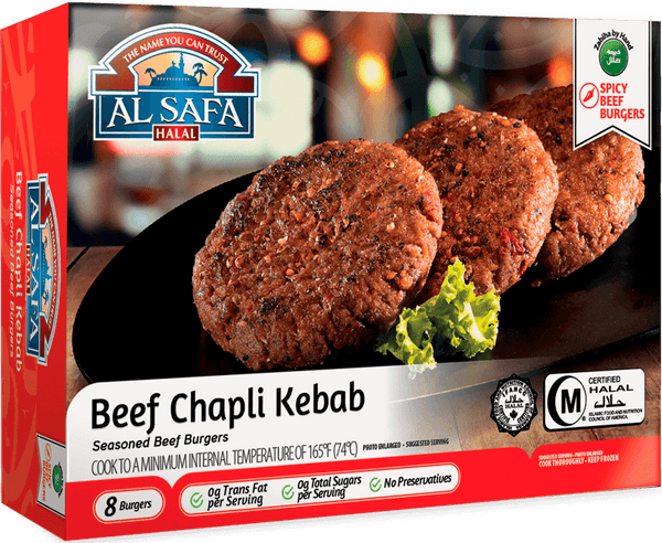 Halal Beef Chapli Kebabs Al Safa