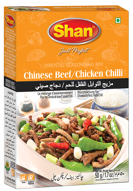Shan CHINESE BEEF/CHICKEN CHILLI