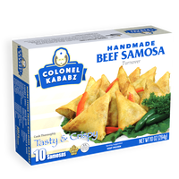 Handmade Beef  Samosa - Colonel Kababz