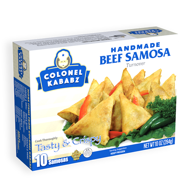 Handmade Beef  Samosa - Colonel Kababz