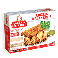 Chicken Kabab Rolls - Colonel Kababz