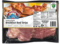 Halal Hickory Smoked Breakfast Beef Strips Al Safa