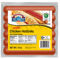 Halal Chicken Hotlinks Al Safa