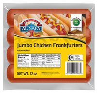 Halal Jumbo Chicken Frankfurters Al Safa