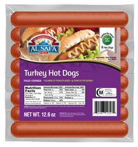 Halal Turkey Hot Dogs Al Safa