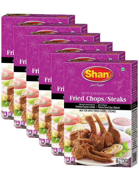 Shan FRIED CHOPS/STEAKS MIX (PACK OF 6)