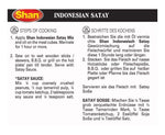 Shan INDONESIAN SATAY
