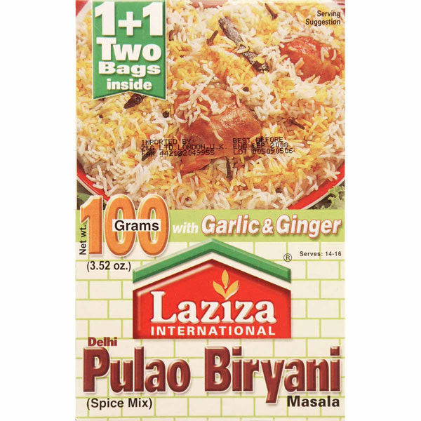 Delhi Pulao Biryani Masala - Laziza