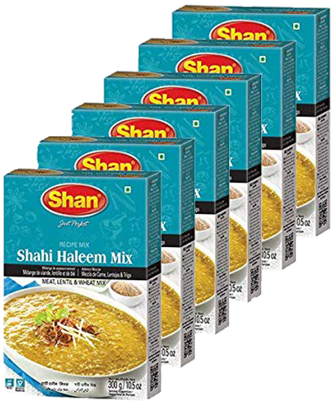 Shan SHAHI HALEEM MIX (PACK OF 6)