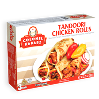 Tandoori Chicken Rolls - Colonel Kababz