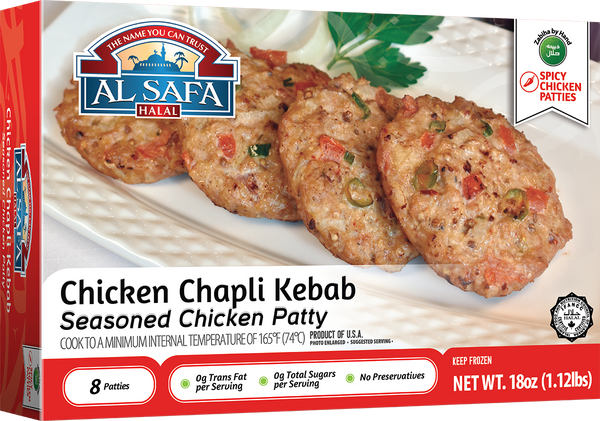 Halal Chicken Chapli Kebabs Al Safa