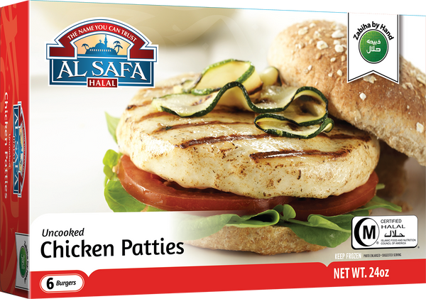 Halal Chicken Patties Al Safa