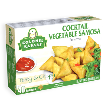 Cocktail Vegetable Samosa - Colonel Kababz