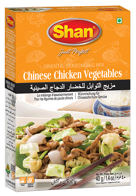 Shan CHINESE CHICKEN VEGETABLES