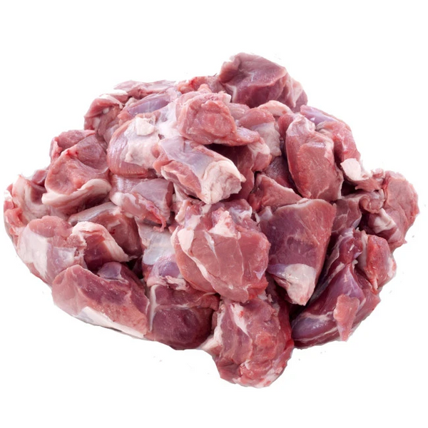 Halal Goat Cut-up for Goat Curry : Mixed Goat Meat- 1lb