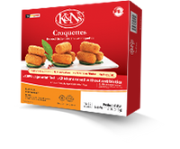 Croquettes Breaded chicken and cheese croquettes K&Ns