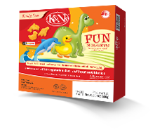 Fun Nuggets Breaded nugget shaped chicken patties K&Ns