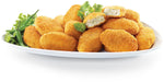 Haray Bharay Nuggets Breaded nugget shaped chicken patties with fresh green chilies and cilantro K&Ns