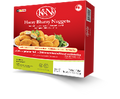 Haray Bharay Nuggets Breaded nugget shaped chicken patties with fresh green chilies and cilantro K&Ns