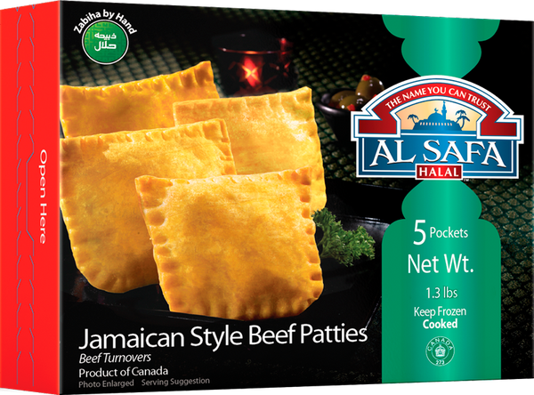 Halal Jamaican Style Beef Patties Al Safa
