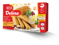 Chicken Jumbo Franks with cheese and onion K&Ns