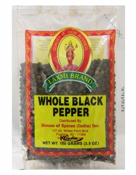 Laxmi Black Pepper Whole 100g
