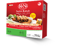 Seekh Kabab Ground chicken meat, shaped and flame grilled on skewers K&Ns