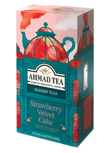 AHMAD TEA STRAWBERRY VELVET CAKE