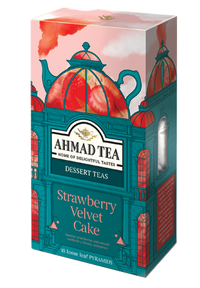 AHMAD TEA STRAWBERRY VELVET CAKE