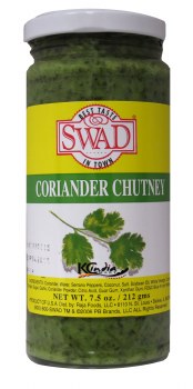 Swad Coriander Chutney 212g