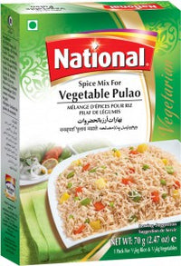 National Vegetable Pulao